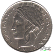 100 Lire Turrita ossidata 1997 (verso)