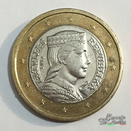 1 Euro Lettonia 2014