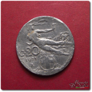 20 cent. Vitt. Emanuele III 1921