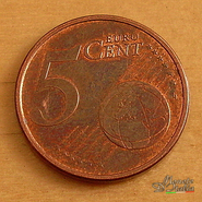 5 Cent Germania 2002F - Stoccarda