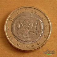 1 Euro Grecia 2005