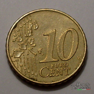 10 Cent Grecia 2002 SPL