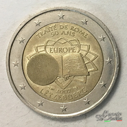2 Euro Lussemburgo 2007 Traite De Rome