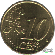 10 Cent Germania 2002D - Monaco
