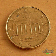 10 Cent Germania 2002F - Stoccarda