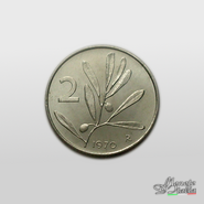 2 lire 1970 FDC