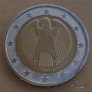 2 Euro Germania 2002D - Monaco
