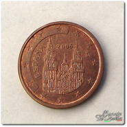 1 Cent Spagna 2005