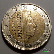 2 Euro Lussemburgo 2004