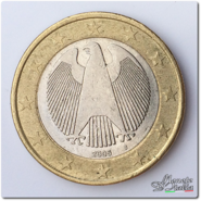 1 Euro Germania 2005J - Amburgo
