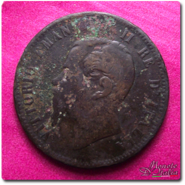 10 Centesimi Vitt. Emanuele II 1862