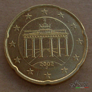 20 Cent Germania 2002J - Amburgo