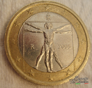 1 euro It 2005 no incisore