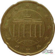 20 Cent Germania 2002F - Stoccarda