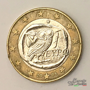 1 Euro Grecia 2008