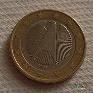 1 Euro Germania 2003J - Amburgo