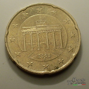 20 Cent Germania 2003F - Stoccarda