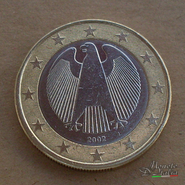 1 Euro Germania 2002J - Amburgo