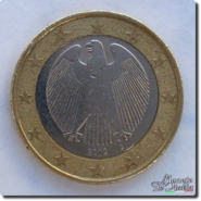 1 Euro Germania 2002G - Karlsruhe
