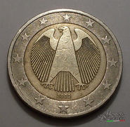 2 Euro Germania 2002J - Amburgo