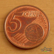 5 Cent Germania 2008F - Stoccarda