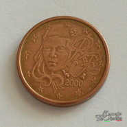 1 Cent FR 2000