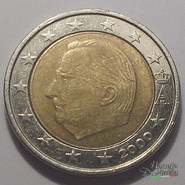 2 Euro Belgio 2000