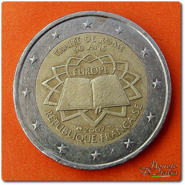 2 Euro Francia 2007 - Traite De Rome