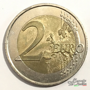 2 Euro Francia 2014 Giornata contro l'aids