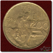 200 Lire San Marino 1994 FAO