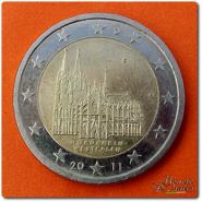 2 Euro Nordrhein-Westfalen 2011F Stoccarda