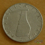 5 lire delfino 1954
