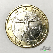 1 euro Italia 2012
