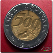 500 Lire S. Marino 1991 - Terra Ospitale