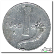 1 Lira Cornucopia (d) 1955