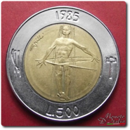500 Lire S. Marino 1985 - Liberazione dalla droga