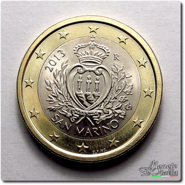 1 Euro San Marino 2013