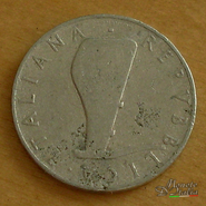 5 lire delfino 1951