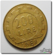 200 lire Lavoro 1981