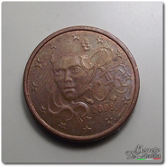 1 cent Francia 2008