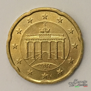 20 Cent Germania 2014 G - Karlsruhe
