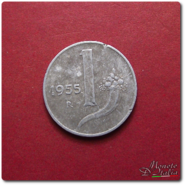 1 Lira Cornucopia 1955