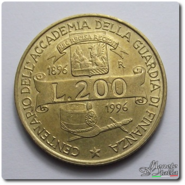 200 lire guardia di finanza 1996