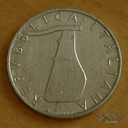 5 lire delfino 1976