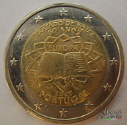 2 Euro Portogallo 2007 - Tratado de Roma