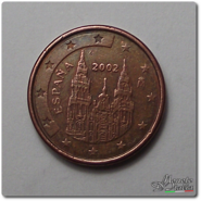 1 cent Spagna 2002