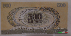 Cinquecento Lire Aretusa 1970