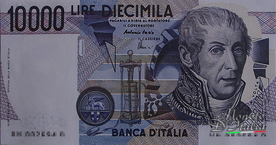Diecimila Lire Volta 1997