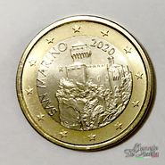 1 euro San Marino 2020