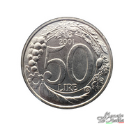 50 lire turrita 2001